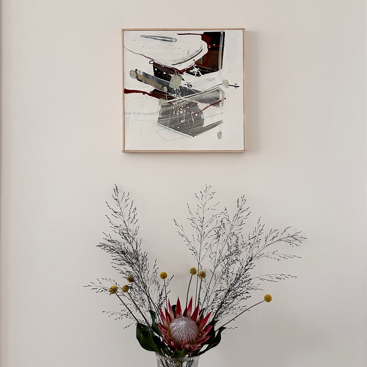 CYCLE: a b s t r a c t JM_91 / 40x40 cm