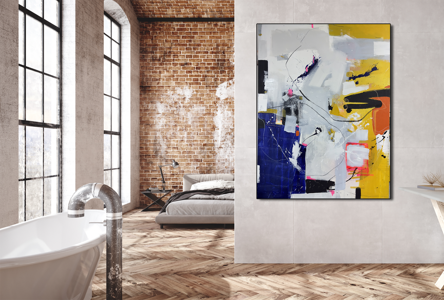 CYCLE: a b s t r a c t JM_28 / 160x120 cm