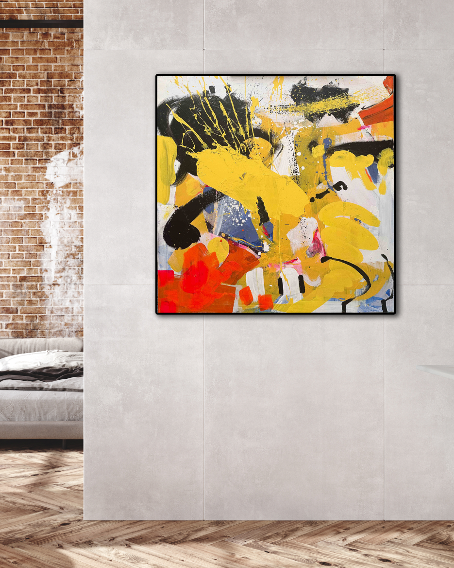 CYCLE: a b s t r a c t JM_55 / 100x100 cm