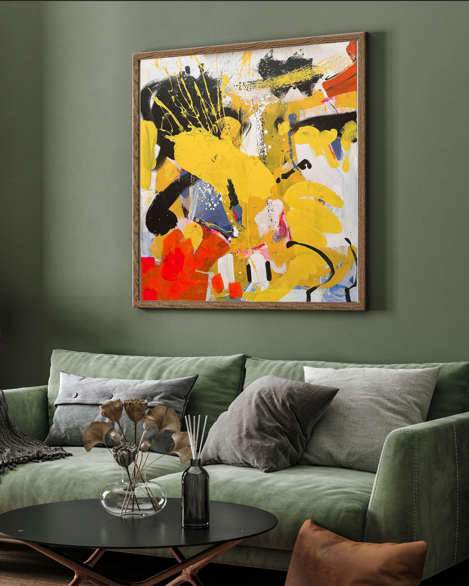 CYCLE: a b s t r a c t JM_55 / 100x100 cm