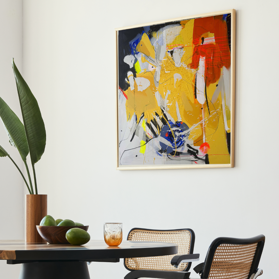 CYCLE: a b s t r a c t JM_57 / 110x110 cm