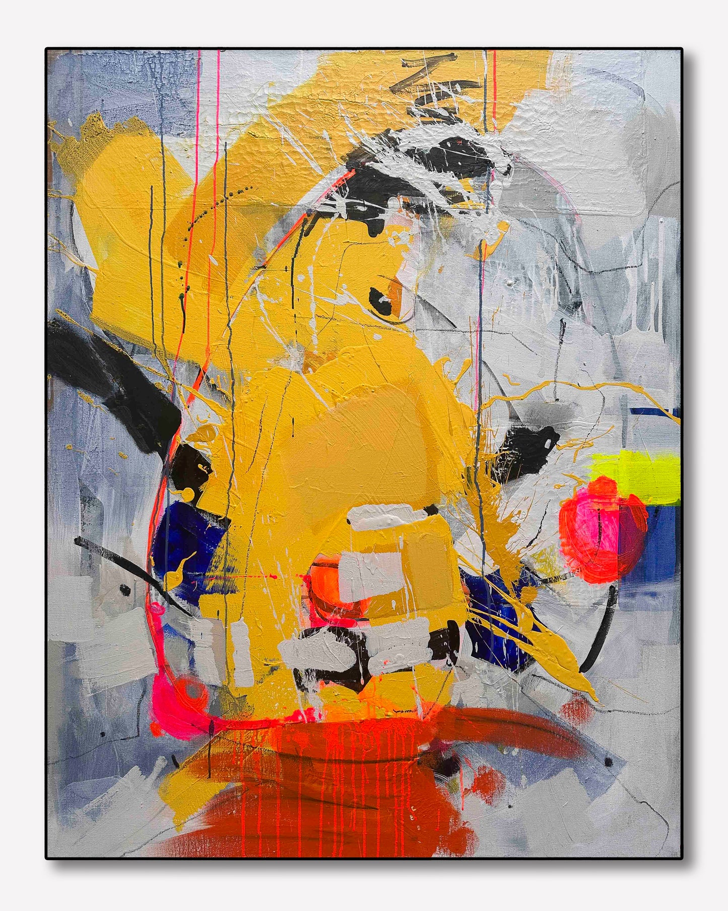 CYCLE: a b s t r a c t JM_58 / 140x110 cm