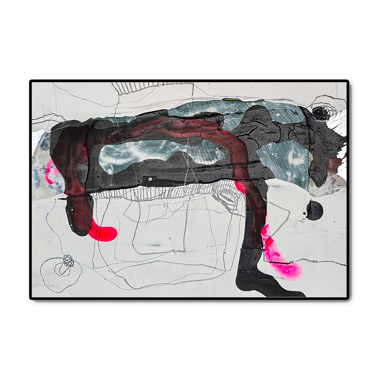 CYCLE: a b s t r a c t: JM_60 // 21x15 cm (8,2x5,7 in)