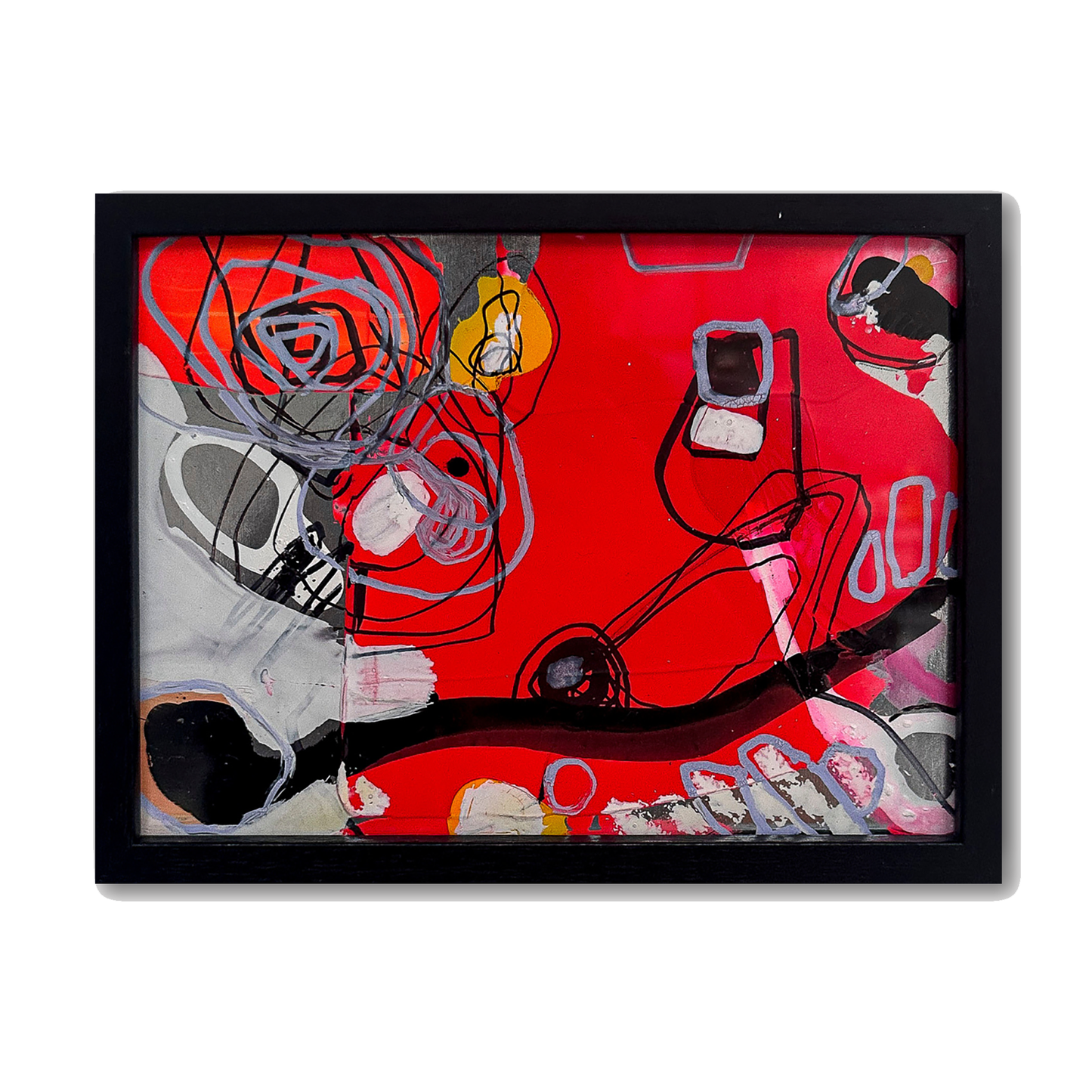 CYCLE: a b s t r a c t: JM_79 // 21x15 cm (8,2x5,7 in)