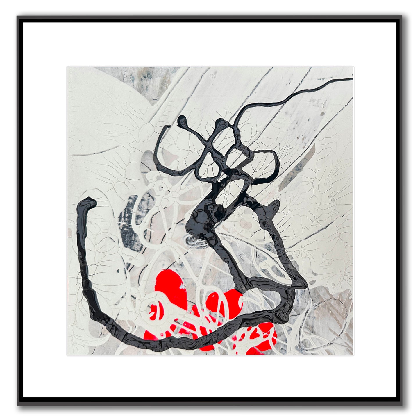 CYCLE: a b s t r a c t: JM_67 // 20x20 cm