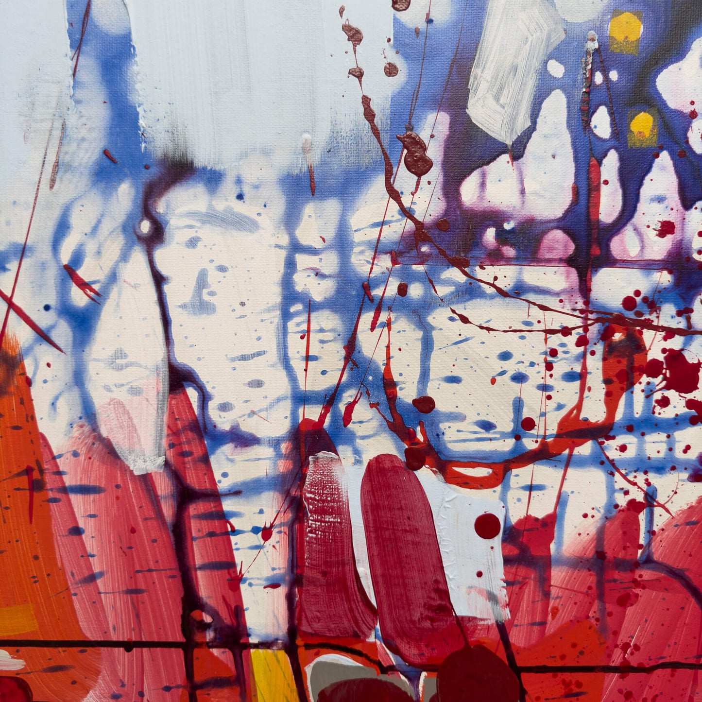CYCLE: a b s t r a c t JM_46 / 115x115 cm