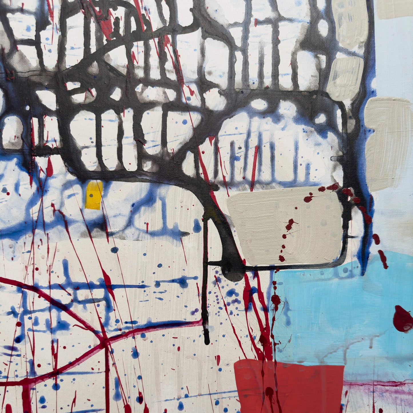 CYCLE: a b s t r a c t JM_46 / 115x115 cm