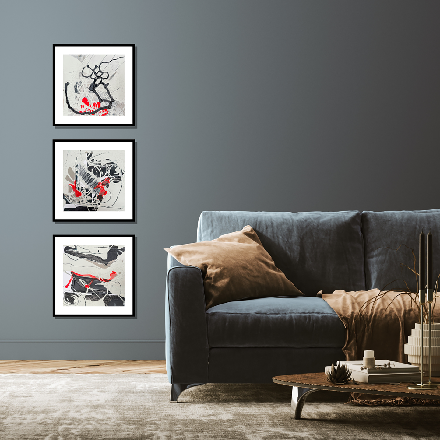 CYCLE: a b s t r a c t: JM_69 // 20x20 cm