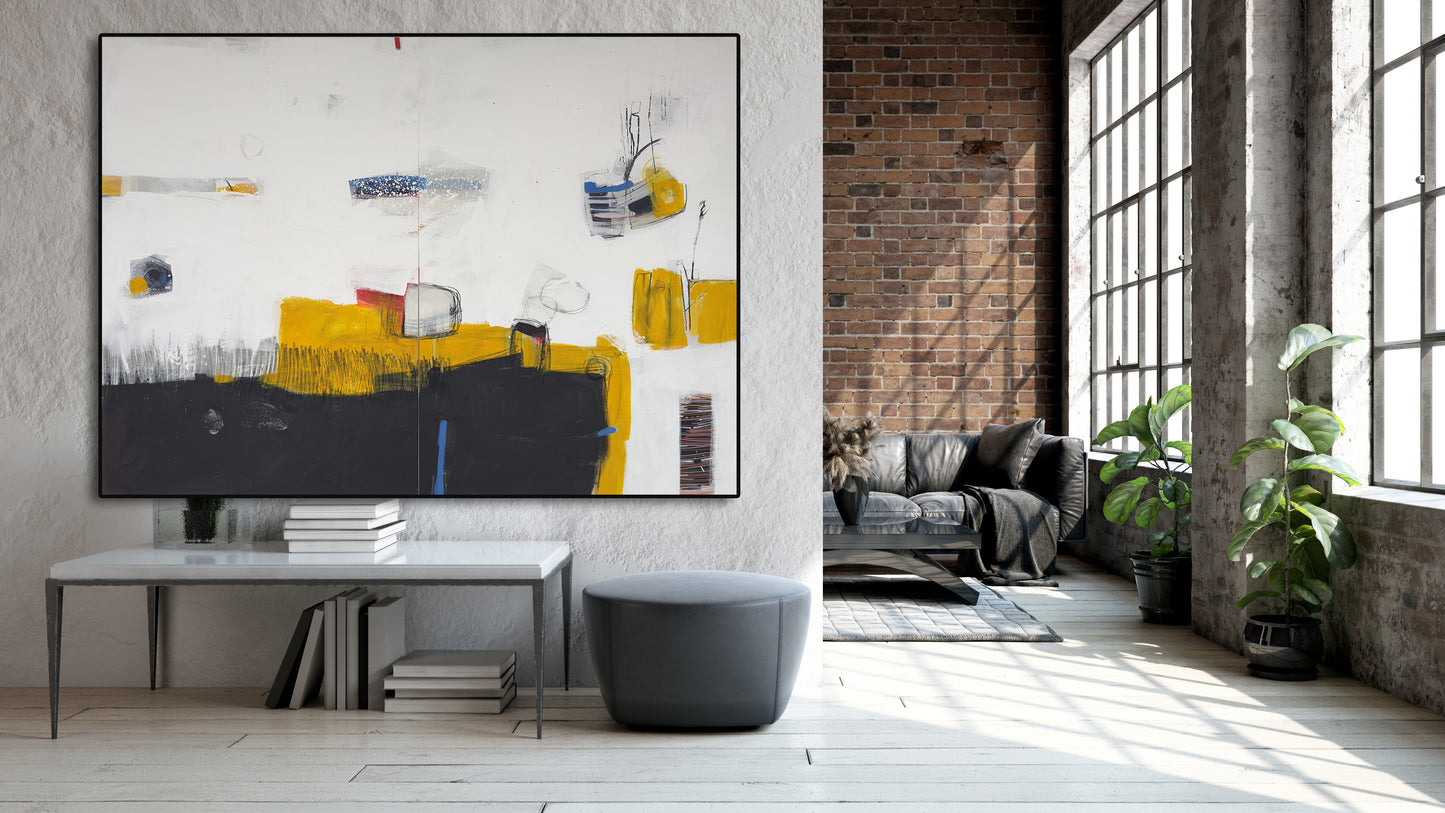 CYCLE: a b s t r a c t JM_107 / 160x220 cm