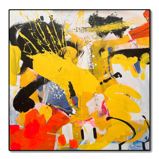 CYCLE: a b s t r a c t JM_55 / 100x100 cm