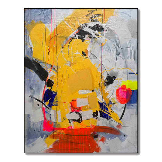 CYCLE: a b s t r a c t JM_58 /  140x110 cm