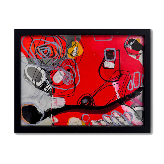 CYCLE: a b s t r a c t: JM_79  //  21x15 cm (8,2x5,7 in)